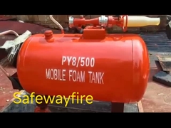 Het mobiele rood van de schuimtank